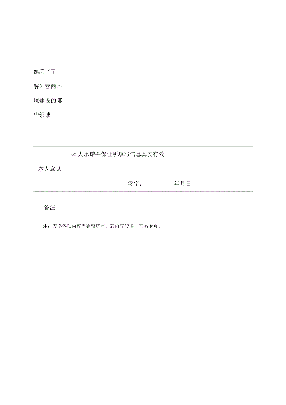 省优化营商环境社会监督员申请表.docx_第2页