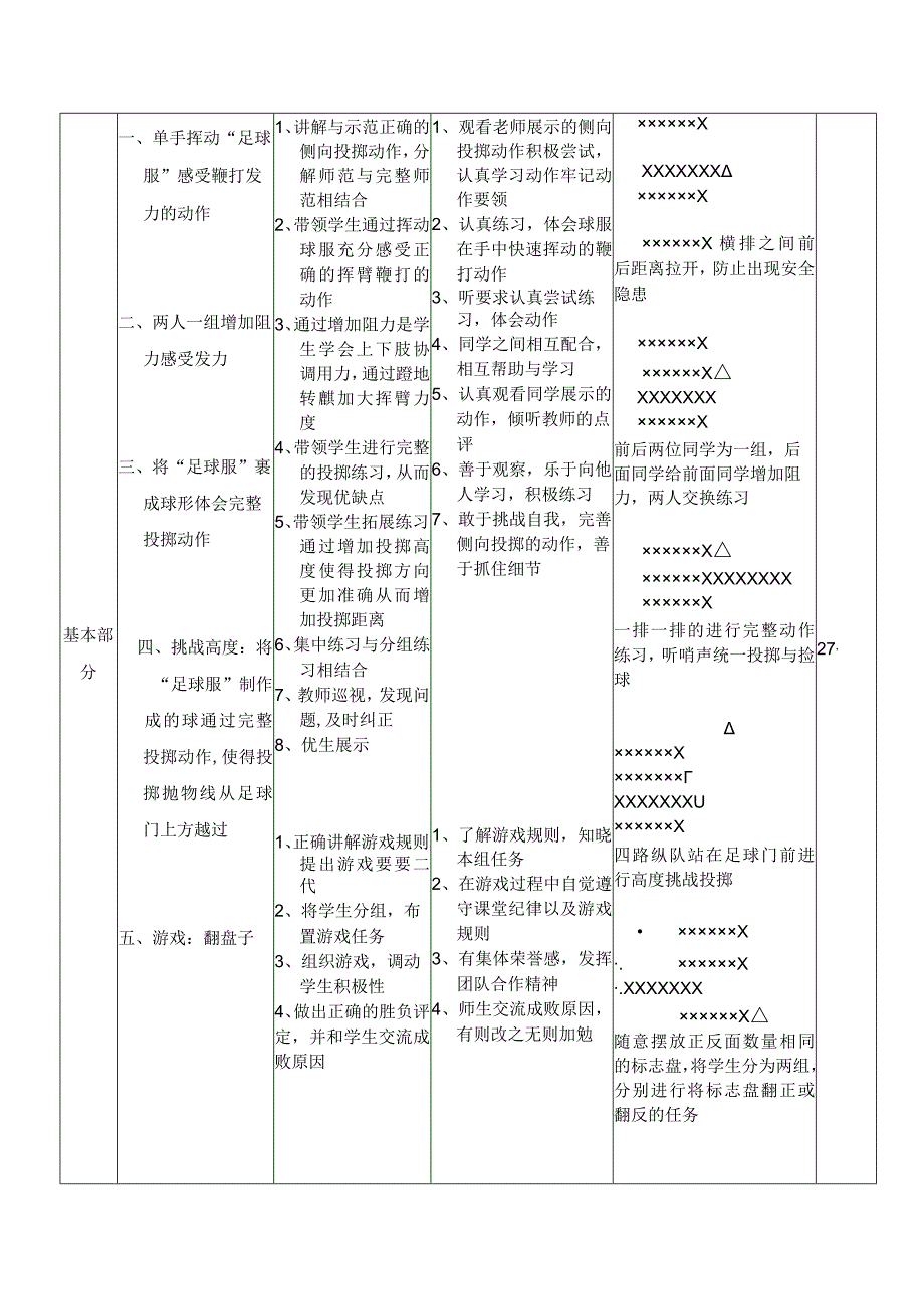 单手侧向投掷轻物（教学设计）人教版体育三年级上册.docx_第2页