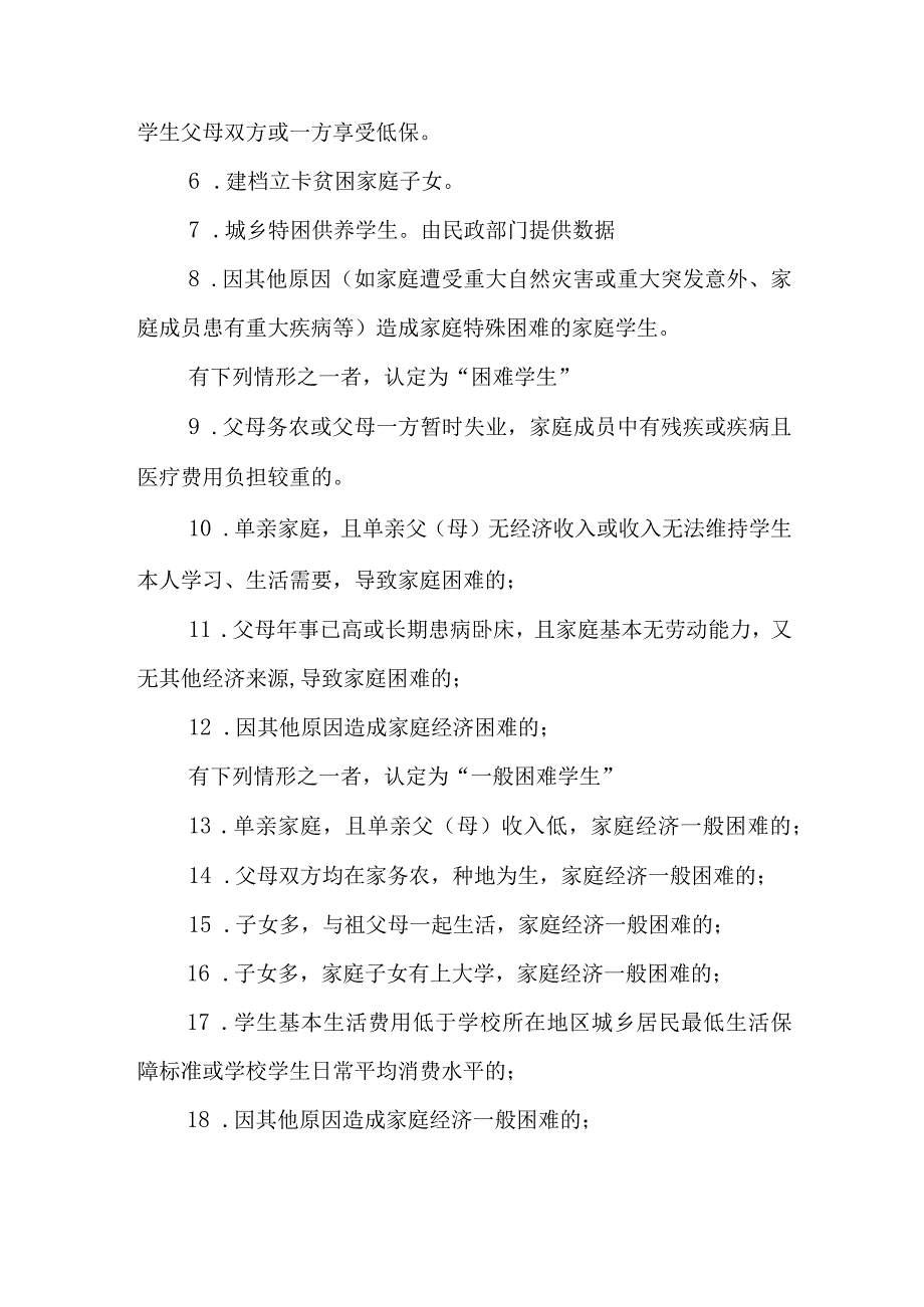 小学学校家庭经济困难学生认定工作实施办法.docx_第3页