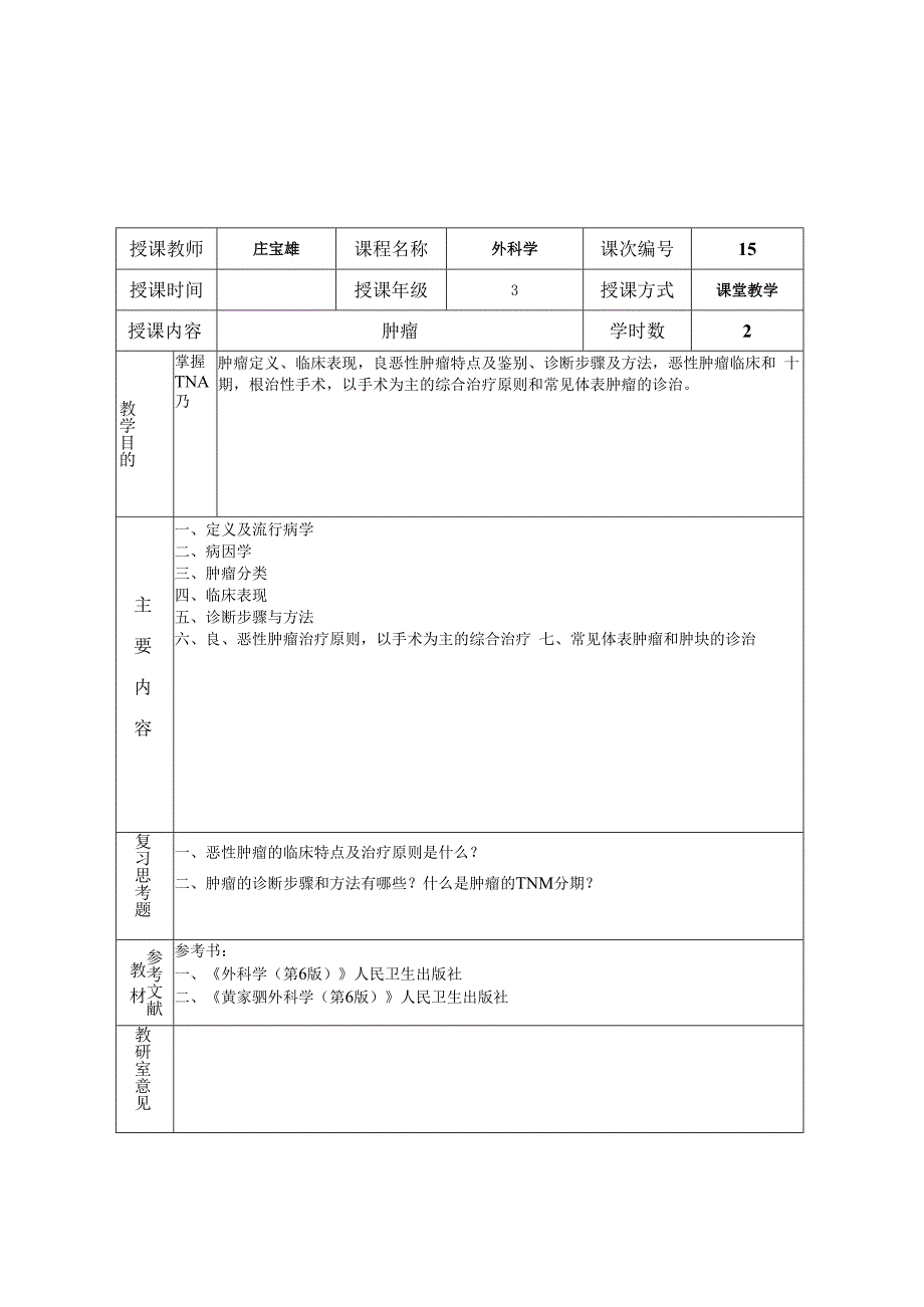 外科学学习资料：肿瘤.docx_第1页