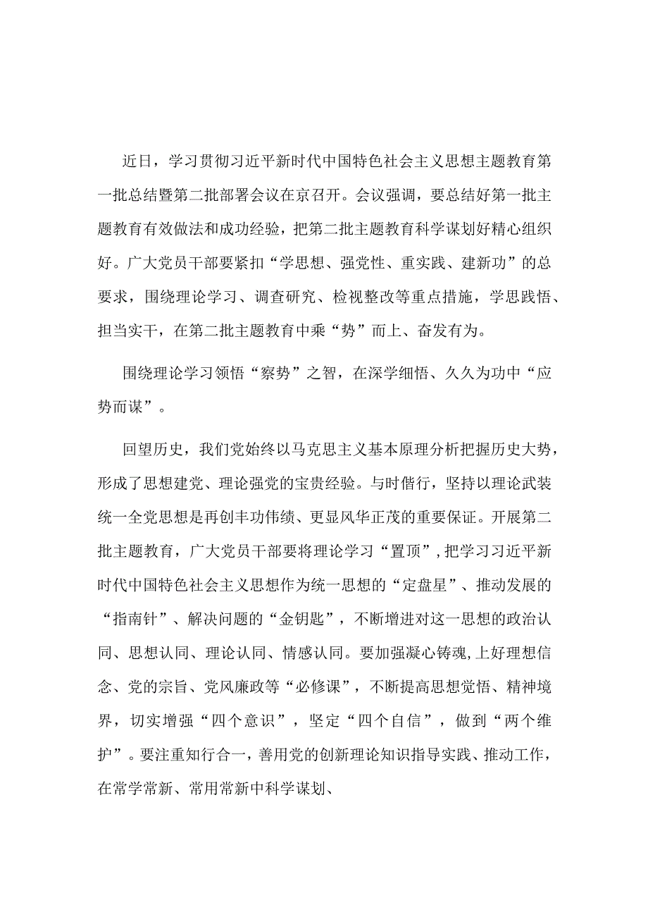 支部第二批主题教育发言稿讲话材料精选资料.docx_第3页