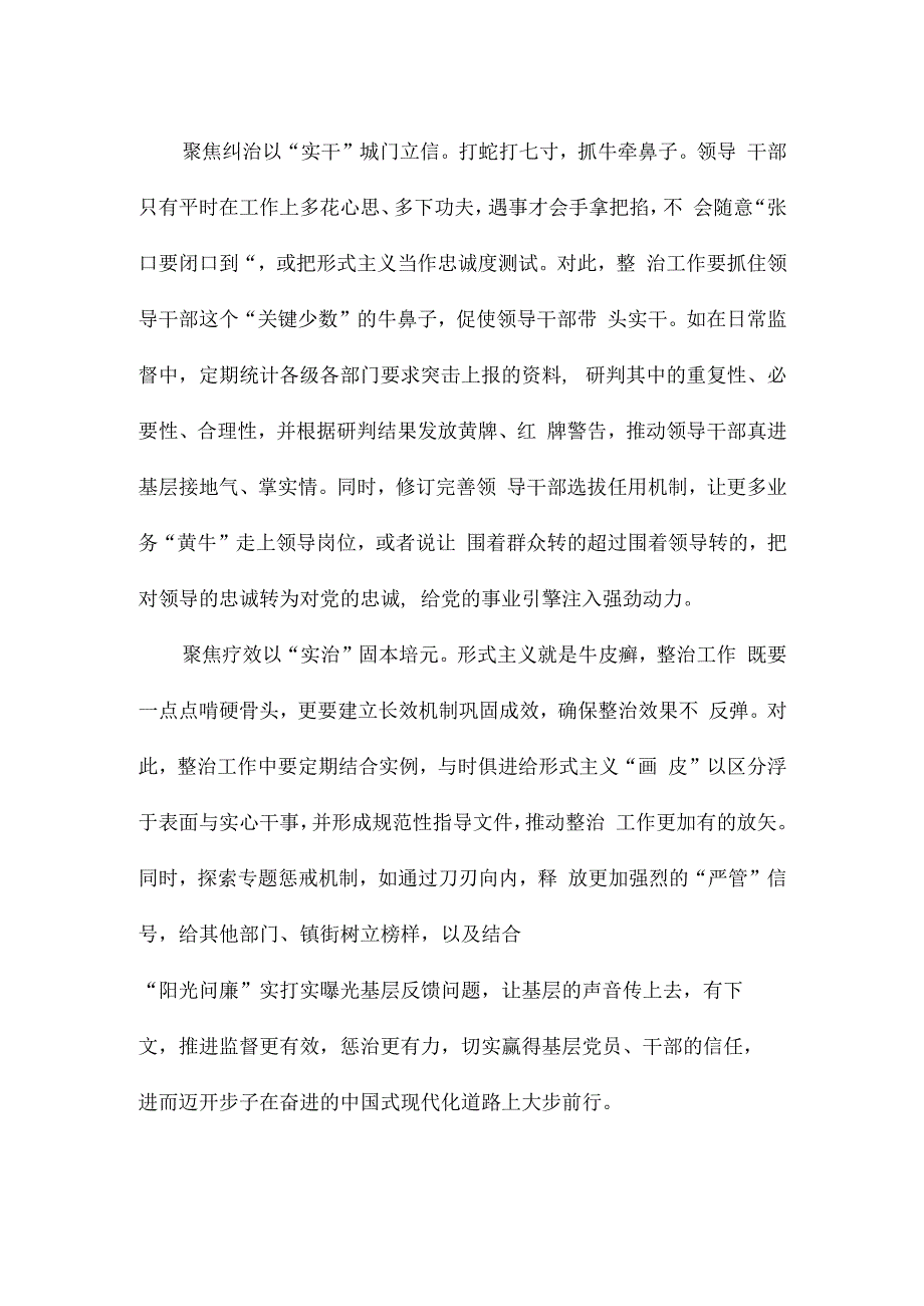 整治形式主义切实为基层减负座谈发言稿.docx_第2页