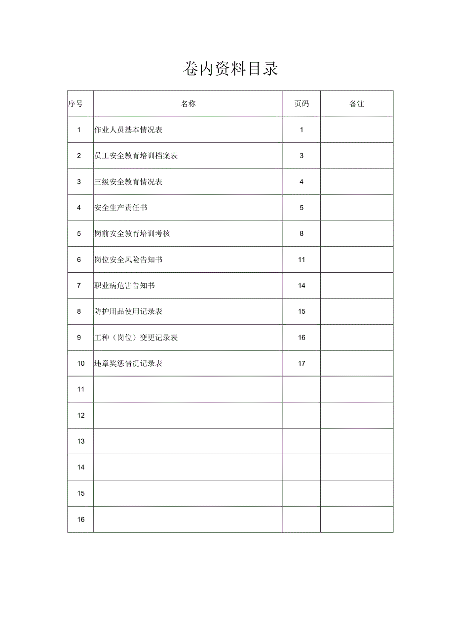 施工人员安全培训一人一档记录.docx_第3页