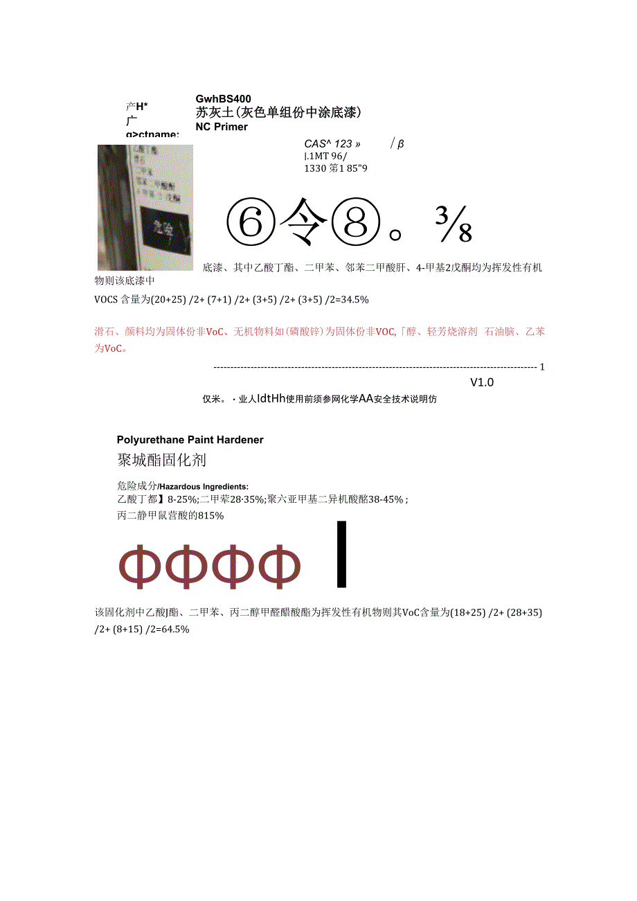 有机污染物调查材料核算指导.docx_第1页