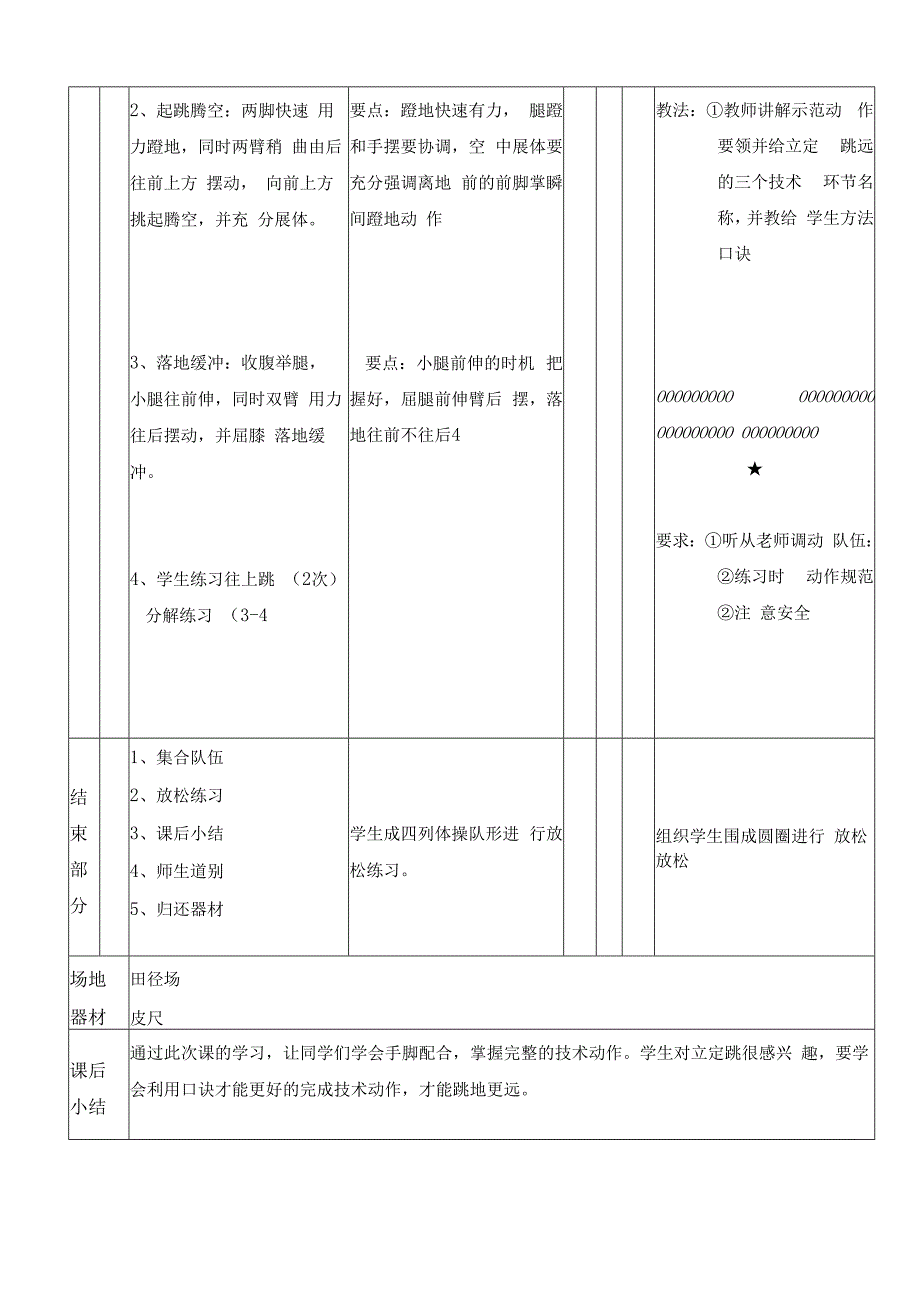 水平三（六年级）体育《立定跳远》公开课教案.docx_第3页