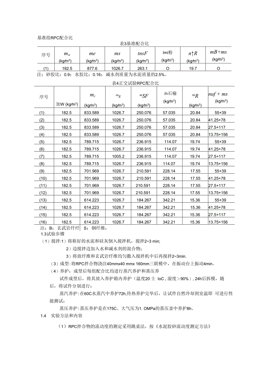 活性粉末混凝土（RPC）实验方案.docx_第2页