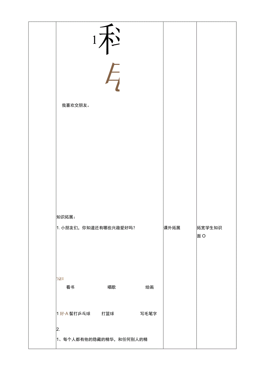 武汉版生命安全教育一年级3 这就是我 教案.docx_第2页