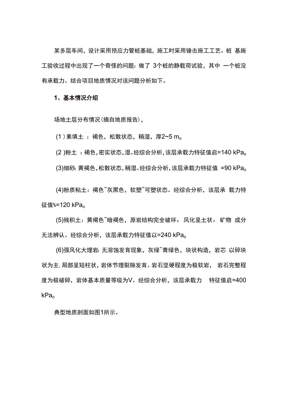 某桩基无承载力原因分析.docx_第1页