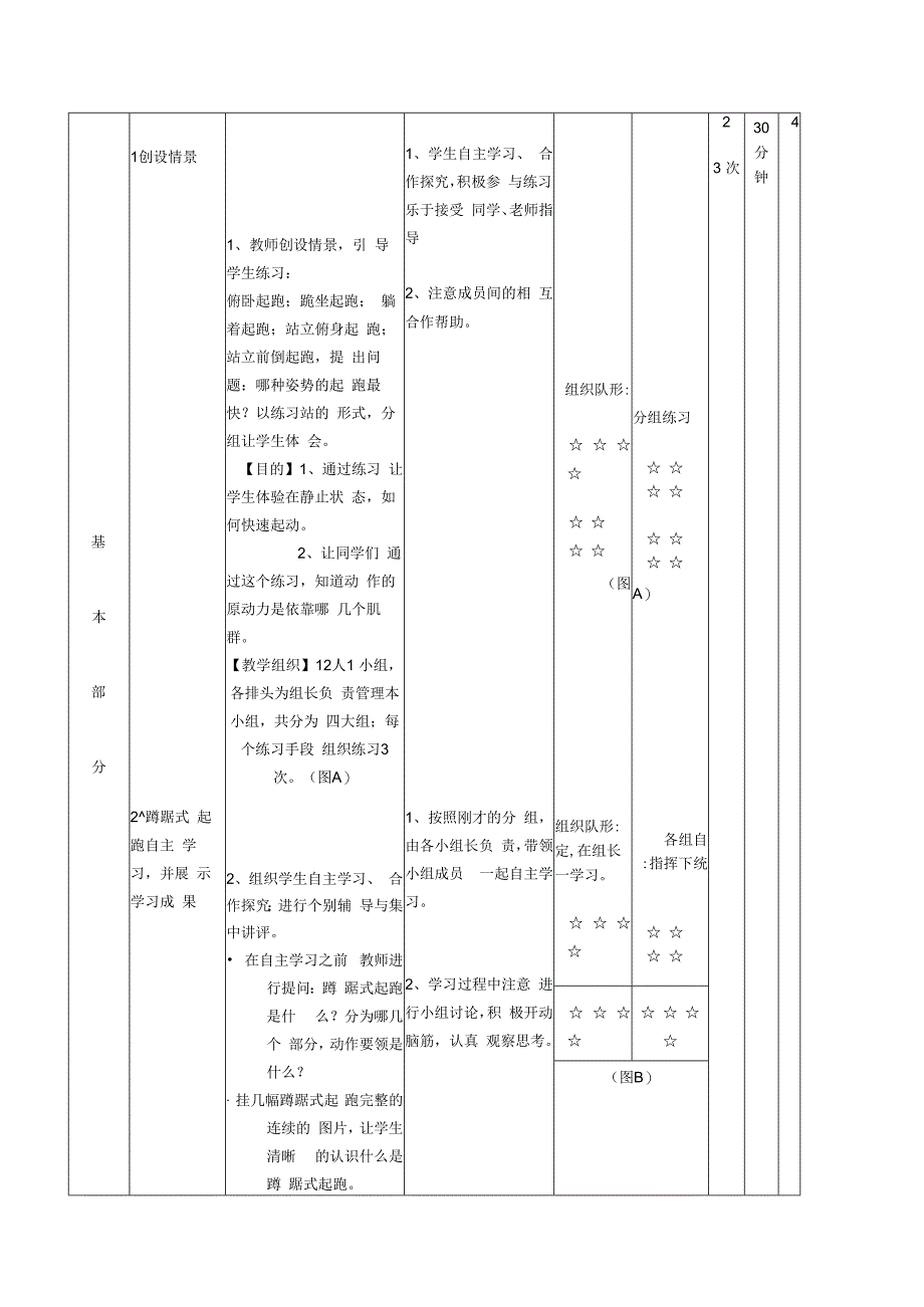 水平四（初中）体育《蹲踞式起跑》公开课教案.docx_第3页