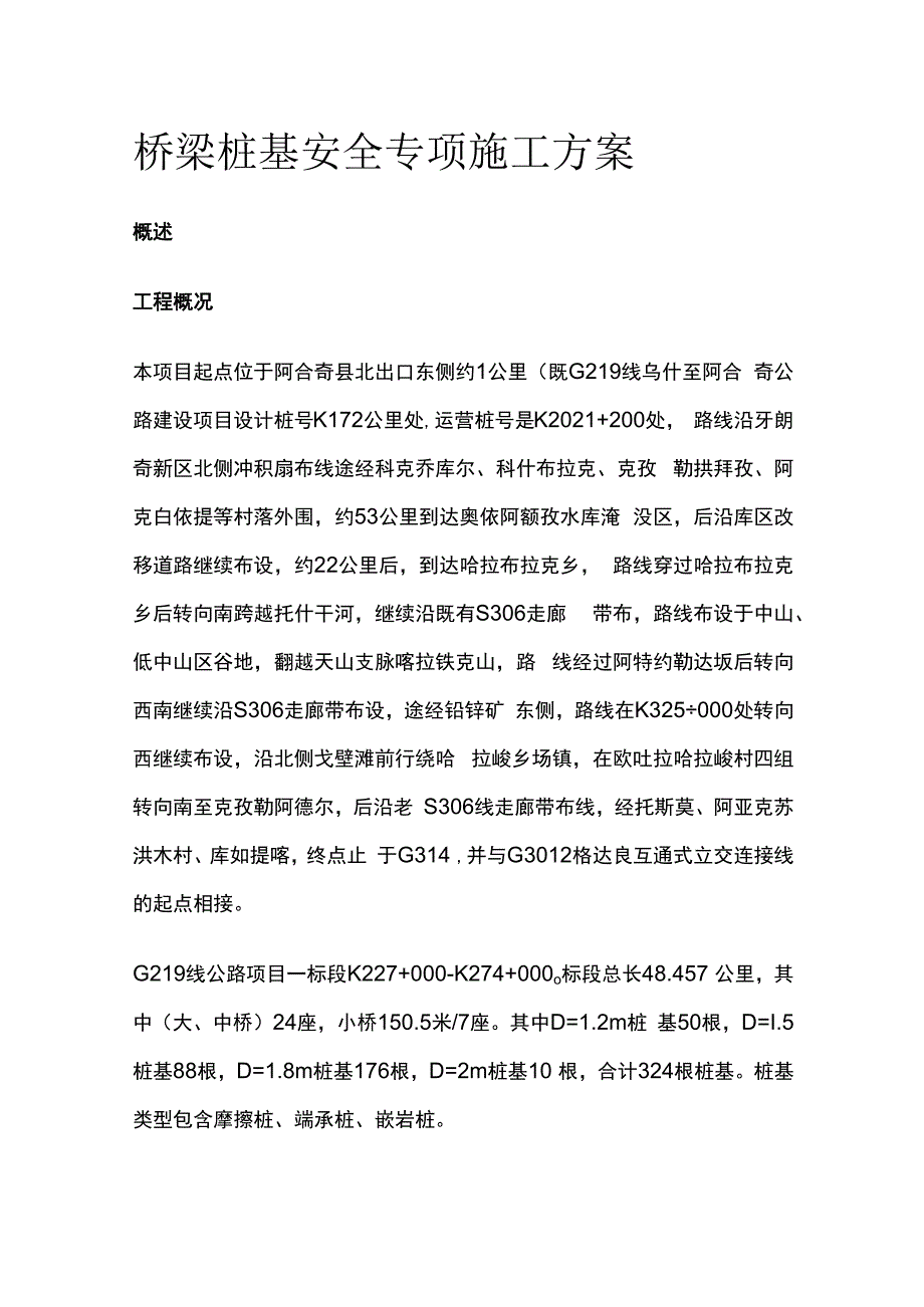 桥梁桩基安全专项施工方案.docx_第1页