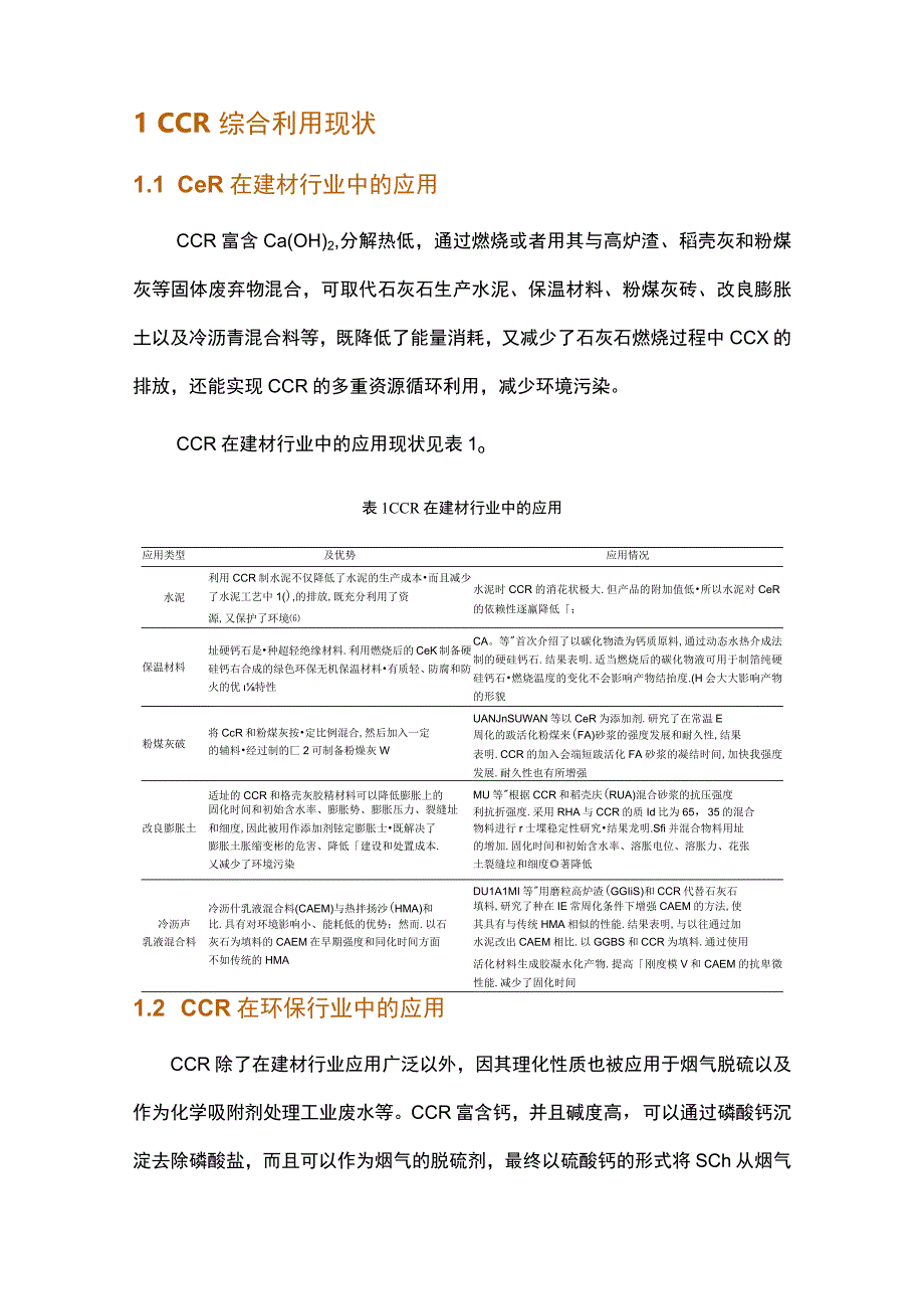 电石渣及二氧化碳资源化利用现状与展望.docx_第2页