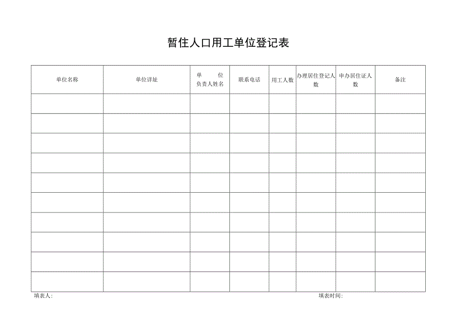 社区警务室基础工作台帐封面和工作用表样张.docx_第3页