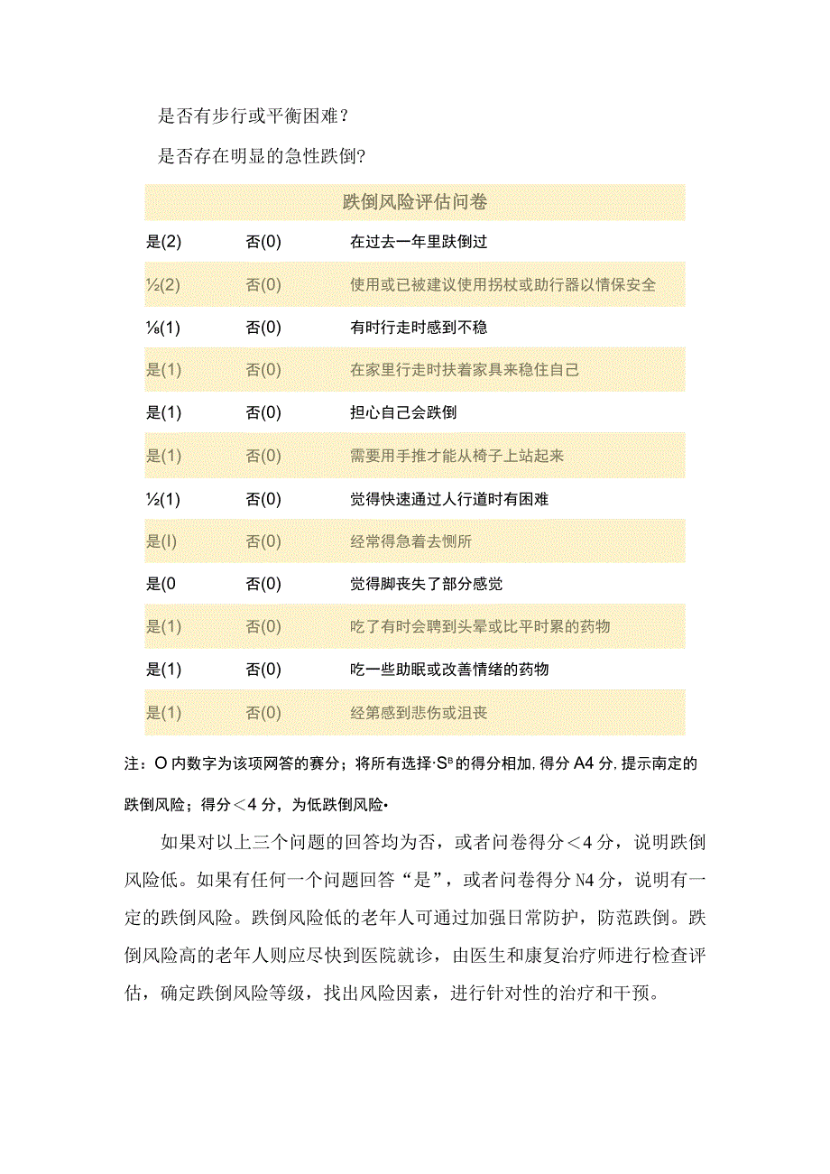 老年人预防跌倒原因、风险判断、日常生活预防措施.docx_第2页