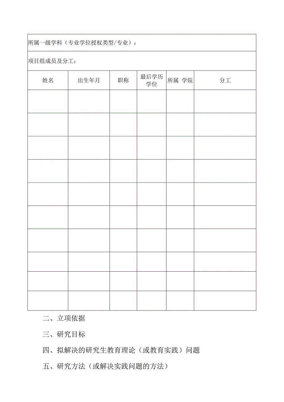 石河子大学研究生教育教学改革项目申请书.docx_第3页