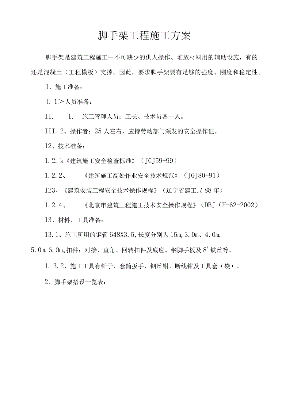 落地脚手架施工方案（天选打工人）.docx_第1页