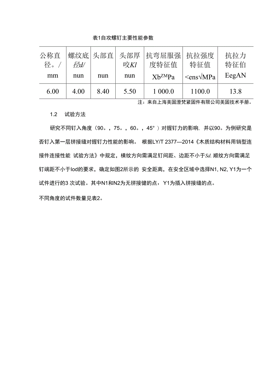 自攻螺钉钉入角度对正交胶合木（CLT）握钉力性能的影响.docx_第3页