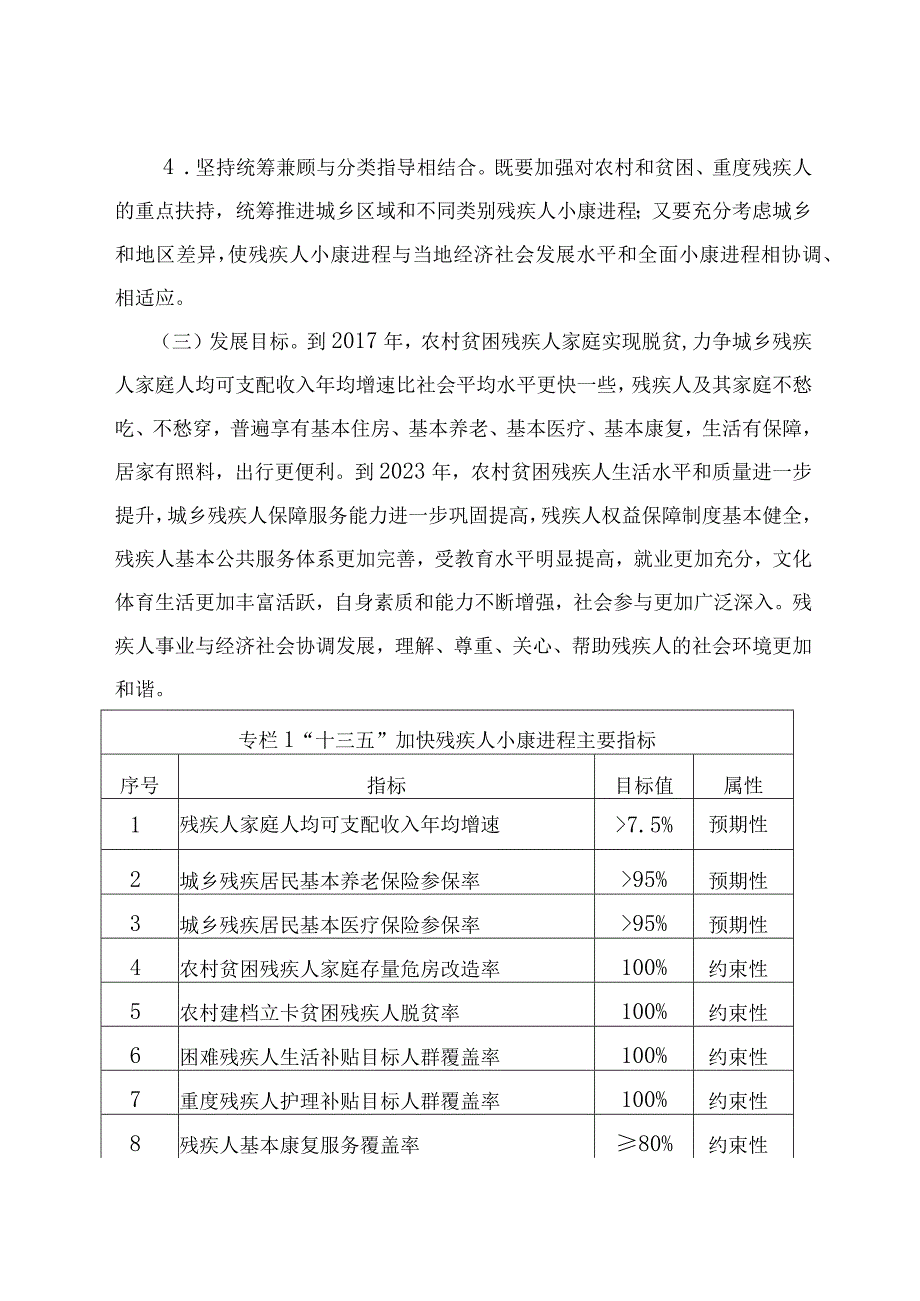 澄迈县“十三五”加快残疾人小康进程发展规划.docx_第3页