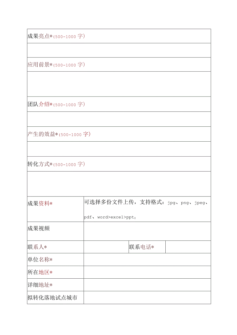 科技成果征集表.docx_第2页