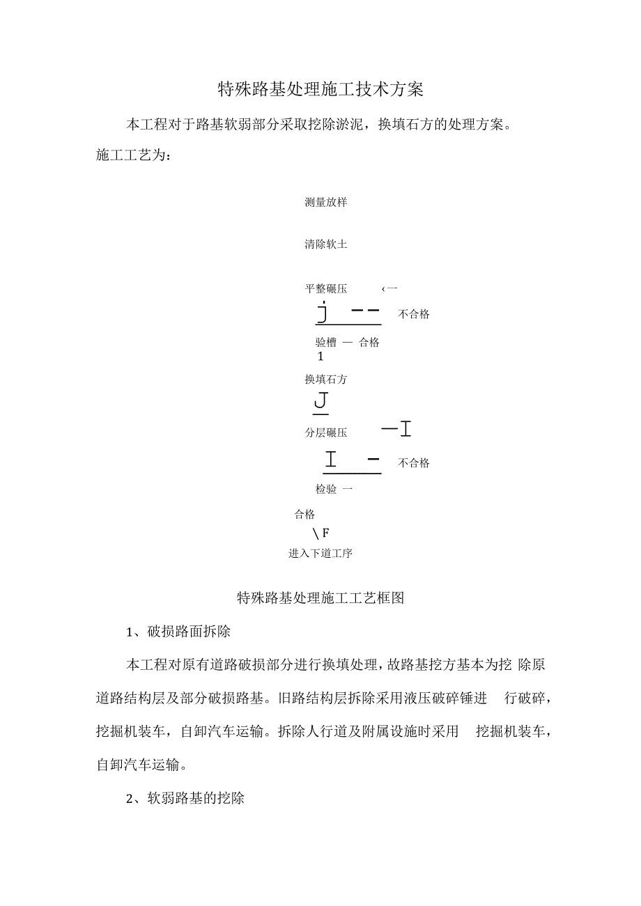 特殊路基处理施工技术方案.docx_第1页