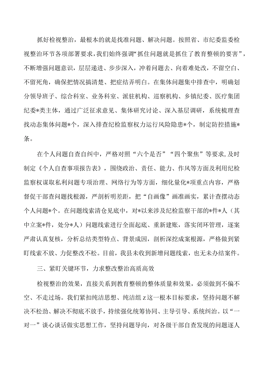 纪检整顿检视整治总结.docx_第2页