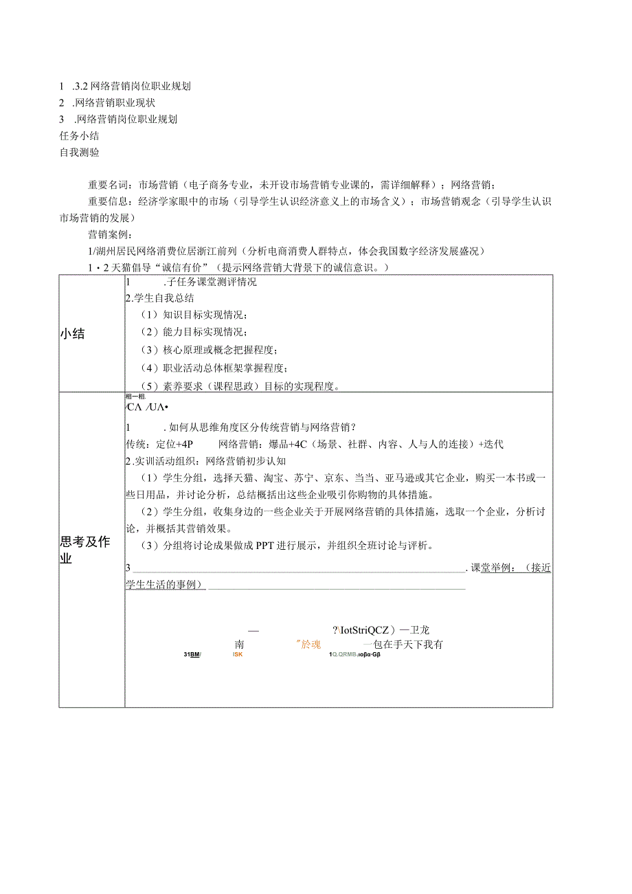 网店营销策划与推广（微课版第2版） 教案全套 赵轶 任务1--12 网络营销基础认知---网络营销策划.docx_第3页