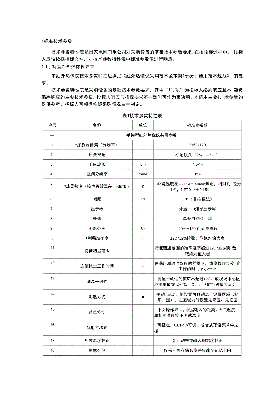 红外热像仪手持型采购技术范本（专用部分）.docx_第3页