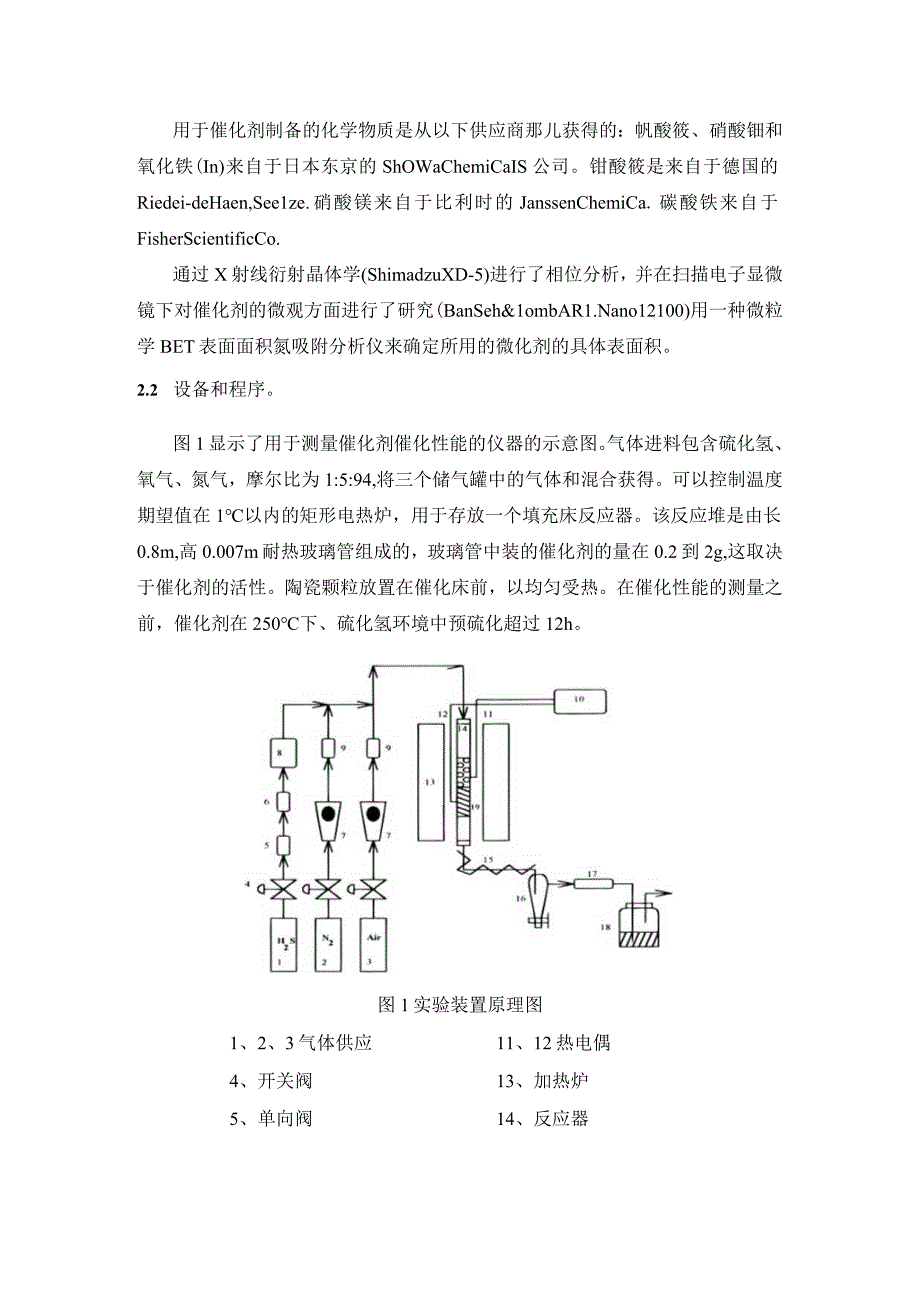 钒系复合氧化物催化剂用于硫化氢选择性氧化制备单质硫.docx_第3页