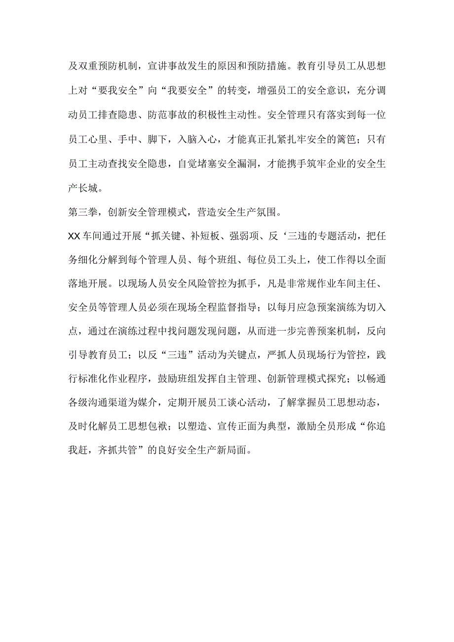 车间百日安全生产活动总结.docx_第2页