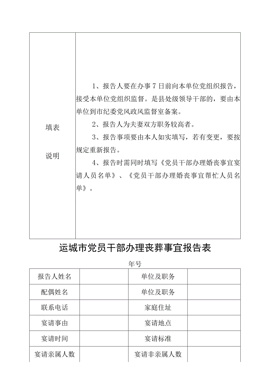 运城市党员干部办理婚嫁事宜报告表.docx_第3页