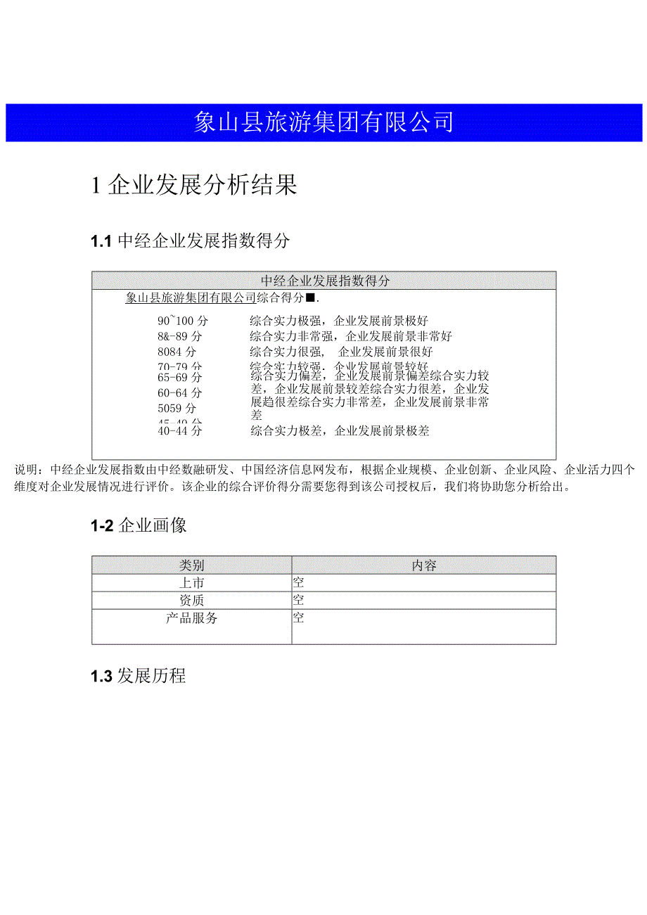 象山县旅游集团有限公司介绍企业发展分析报告.docx_第2页