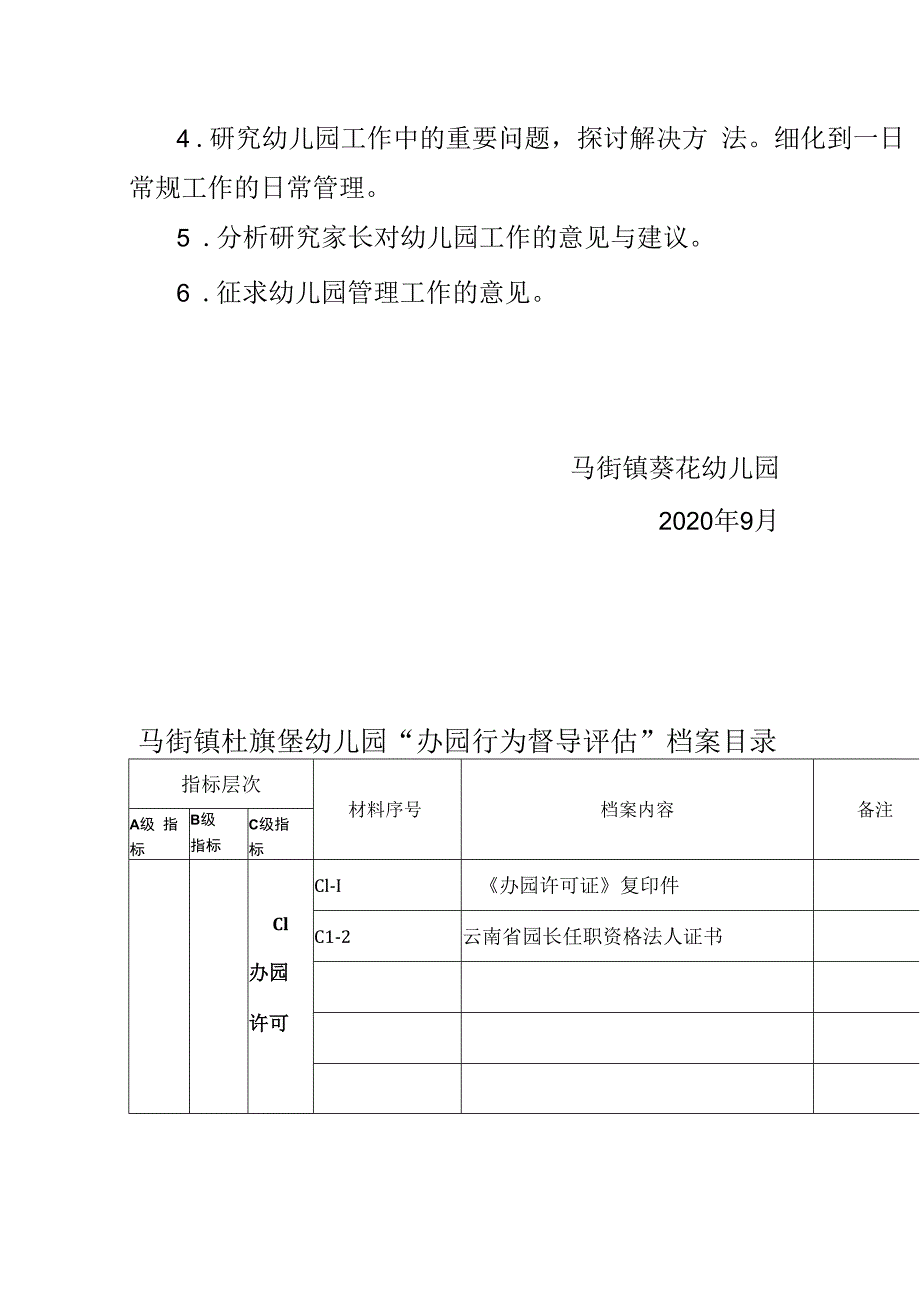 马街镇XX幼儿园“办园行为督导评估”档案目录 汇总.docx_第3页