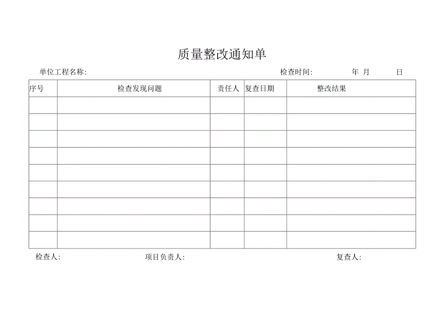 质量整改通知单.docx_第1页