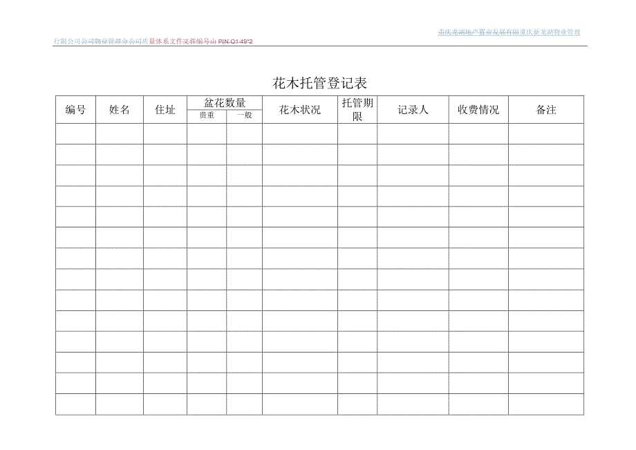 花木托管登记表（天选打工人）.docx_第1页