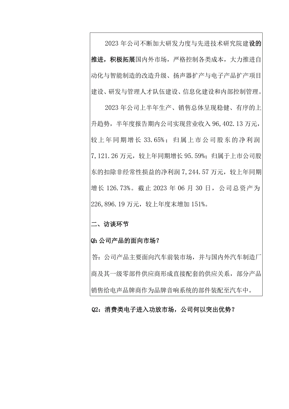 苏州上声电子股份有限公司投资者关系活动记录表.docx_第2页