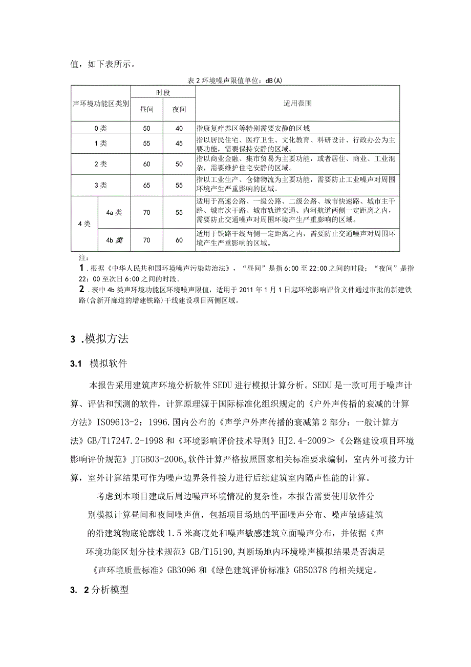 卤味坊特色街区项目-2号地块及地下室工程--场地噪声模拟分析计算书.docx_第3页