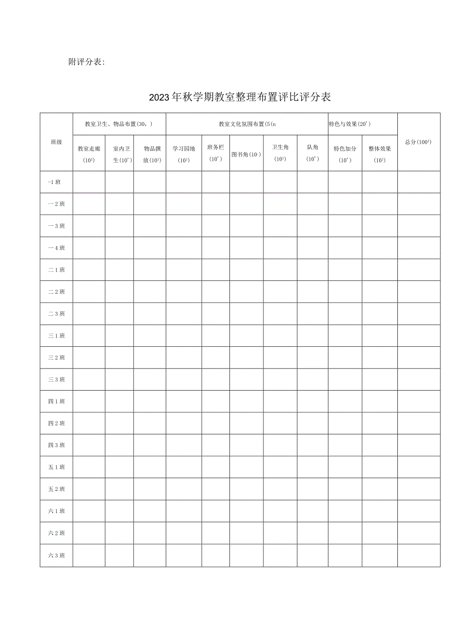 教室布置比赛方案.docx_第3页