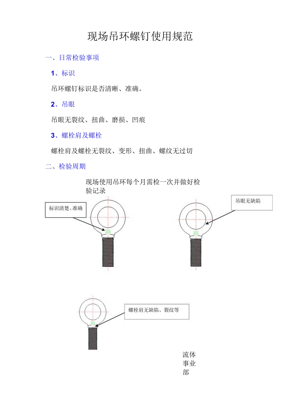 现场吊环螺钉使用规范.docx_第1页