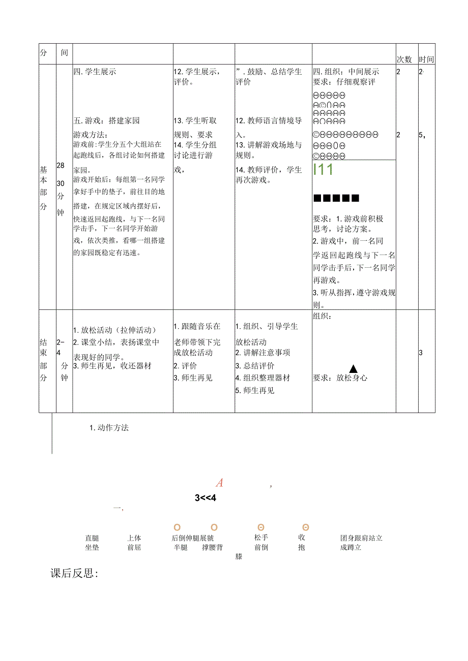 水平四（初中）体育《肩肘倒立—前滚成蹲立》公开课教案.docx_第3页