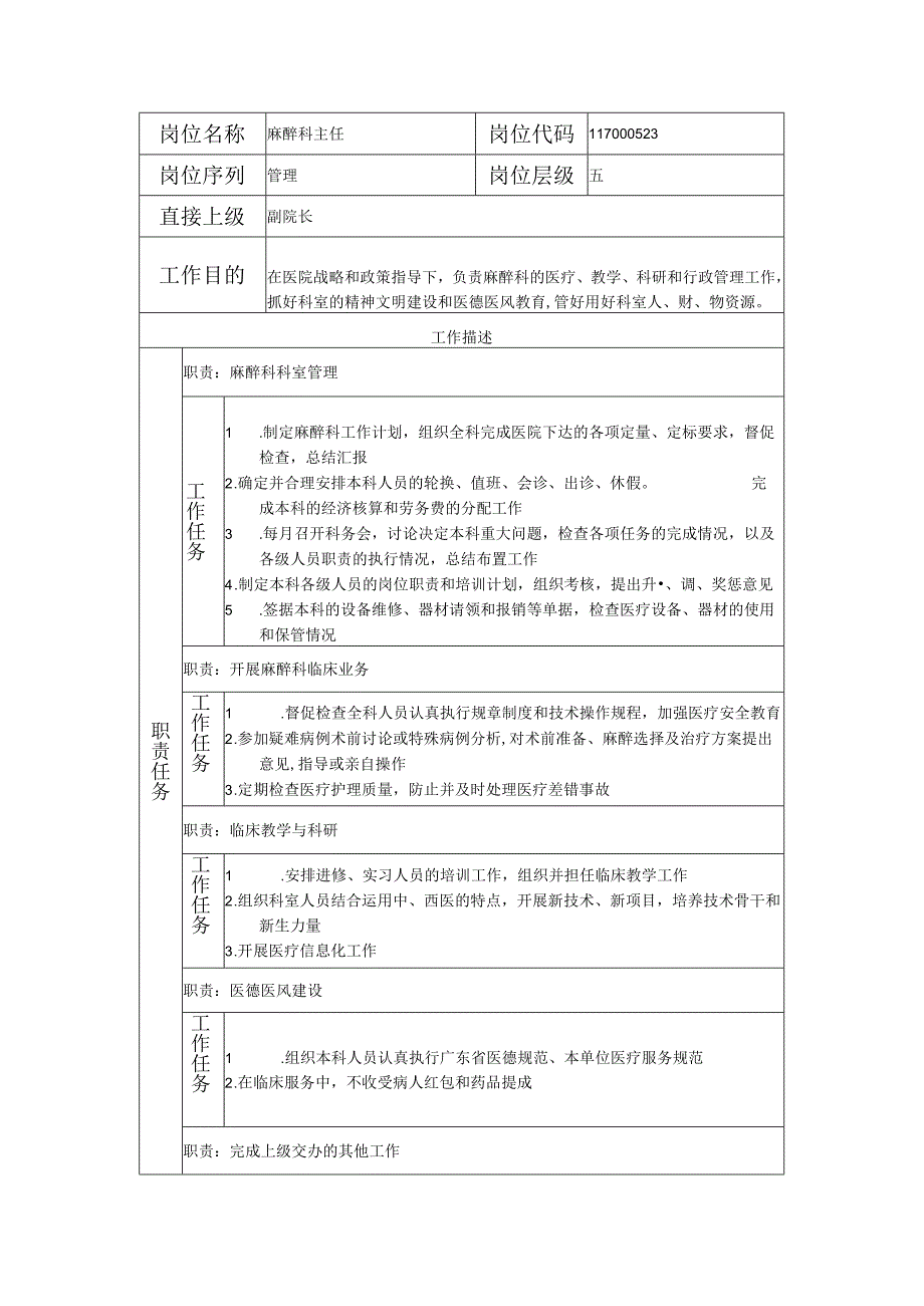 117000523 麻醉科主任.docx_第1页