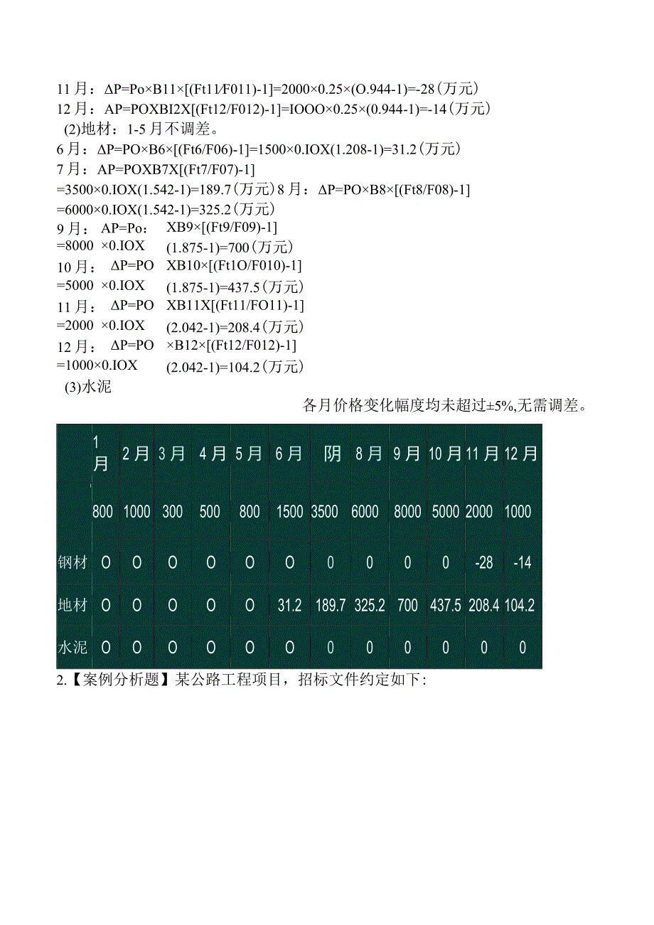 2022一级造价工程师考试《交通案例分析-公路》补考版真题.docx_第2页