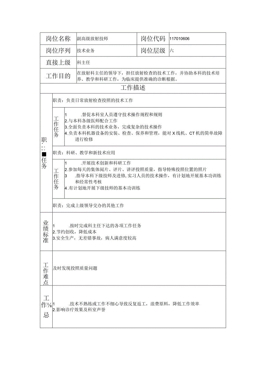 117010606 副高级放射技师.docx_第1页