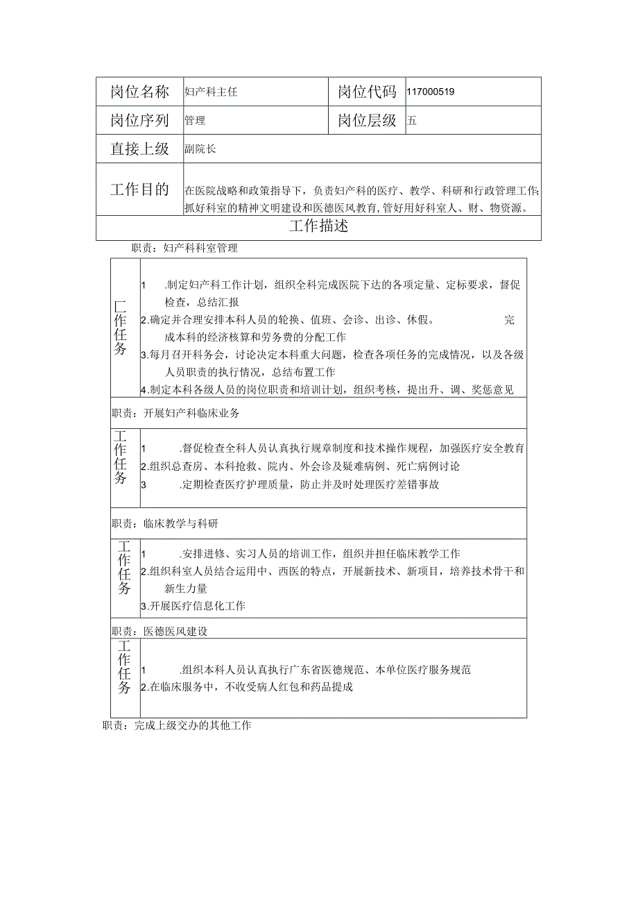 117000519 妇产科主任.docx_第1页