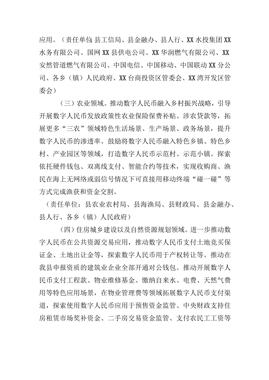 XX县2023年数字人民币试点行动计划.docx_第3页