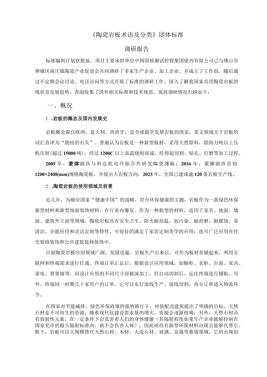 TCSTM-陶瓷岩板分类及术语调研报告.docx_第2页