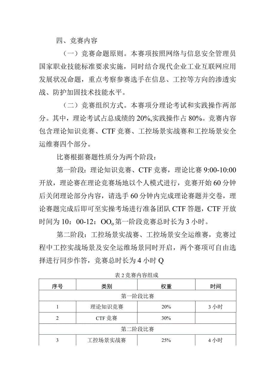 2023年江苏省工业和信息化技术技能大赛暨全国大赛选拔赛--网络与信息安全管理员S(工业互联网安全)赛项方案、样题.docx_第3页