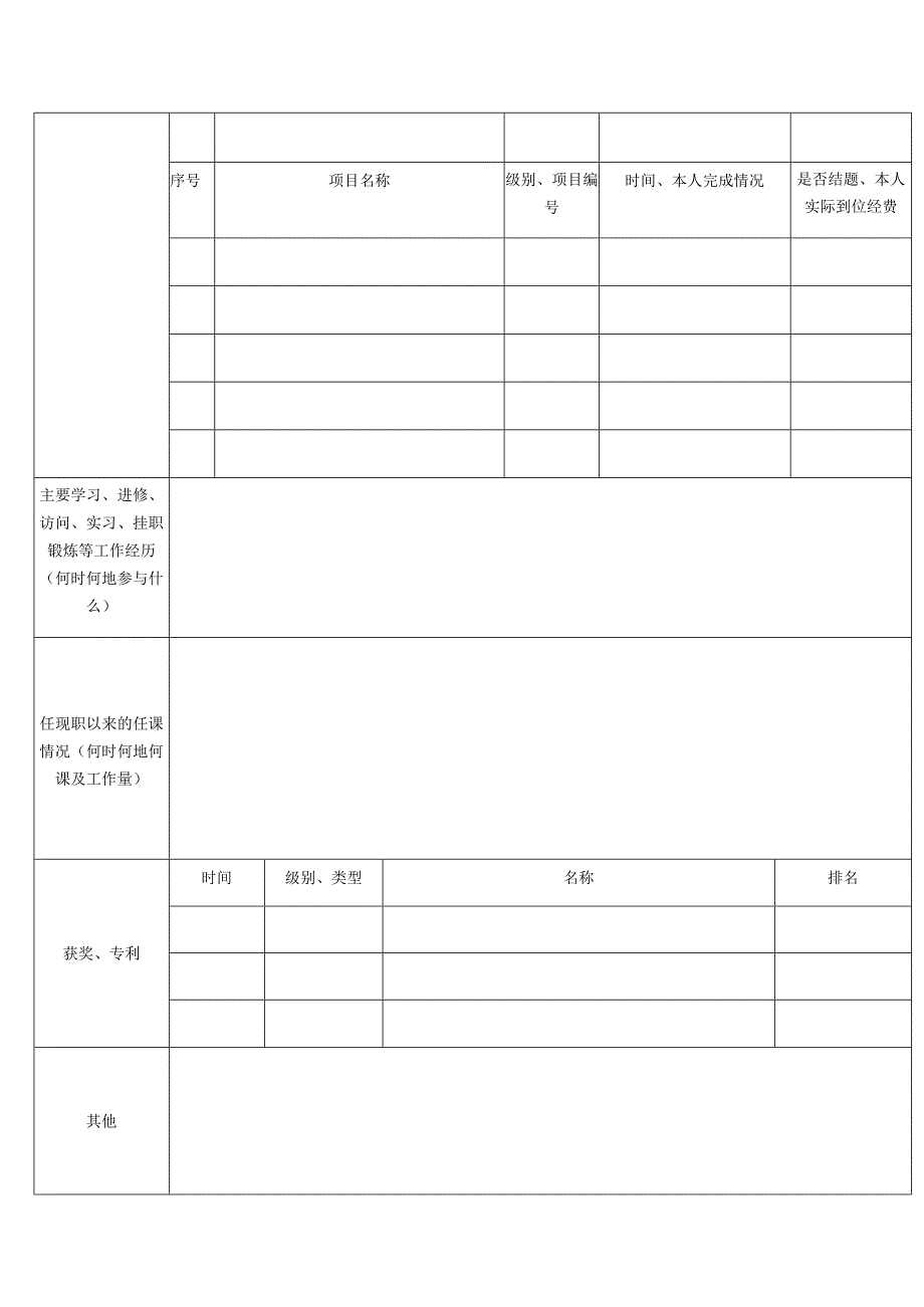 四川轻化工大学专业技术职务申报表.docx_第2页