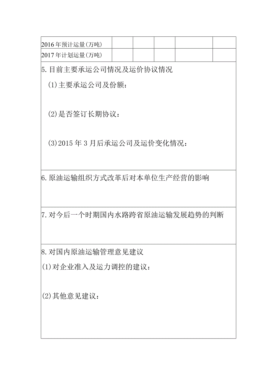 国内水路原油运输现状表.docx_第2页