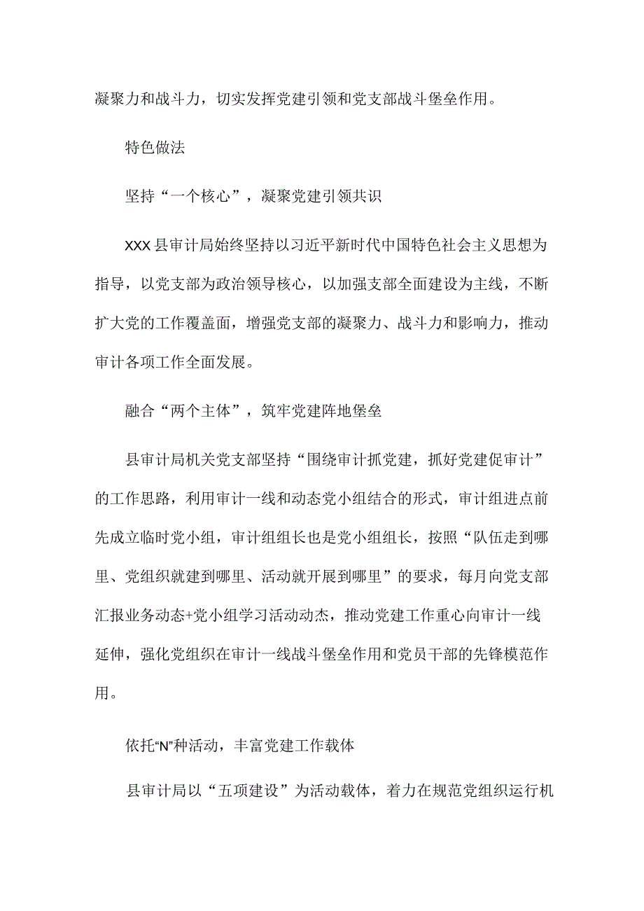 县审计局打造“五型”机关和干部队伍做法材料4篇.docx_第2页