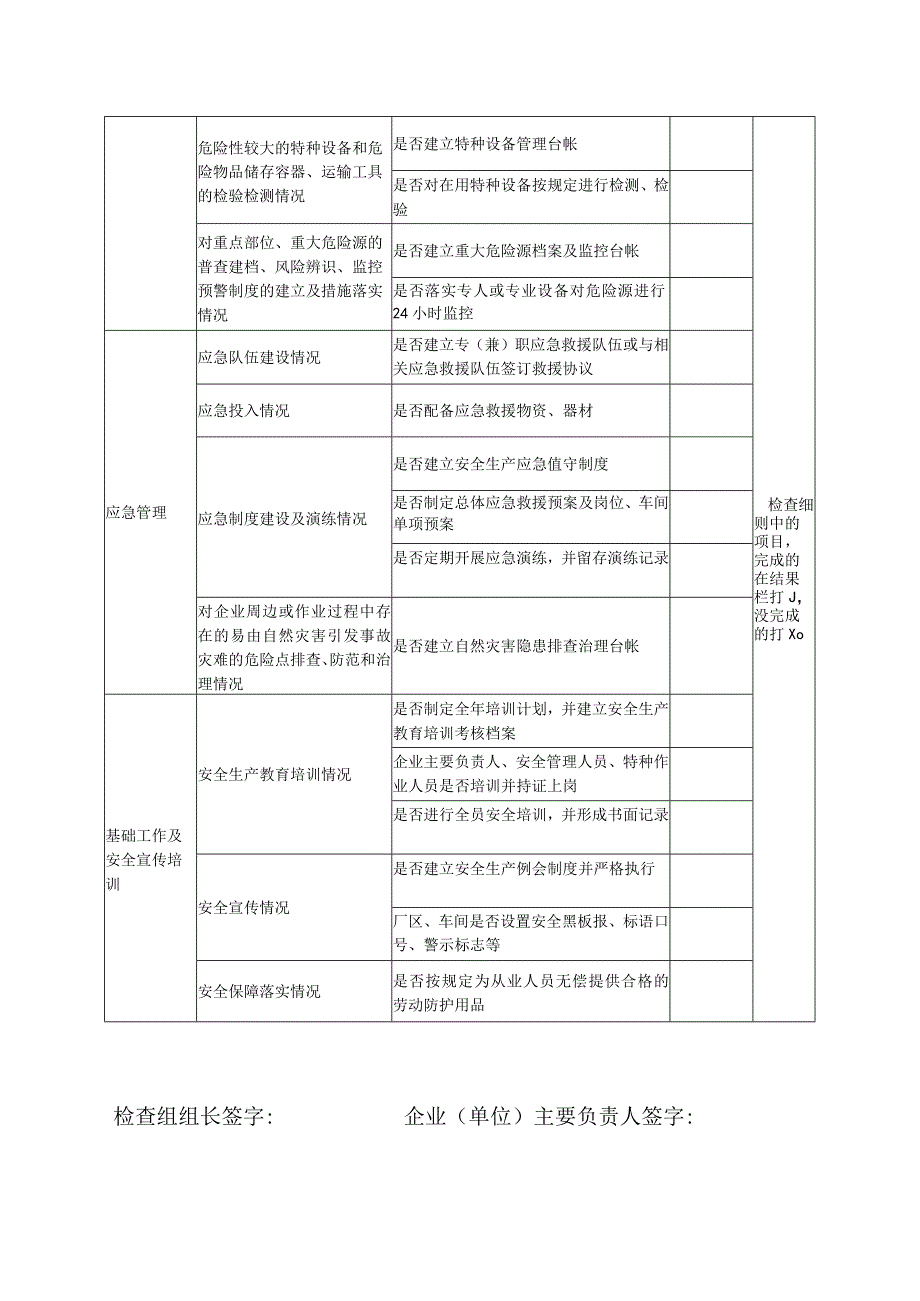 企业单位安全生产检查表.docx_第2页