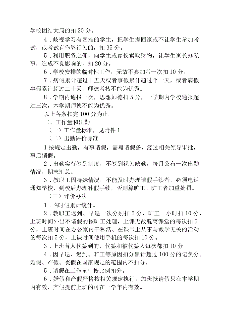 小学教师绩效考核办法.docx_第2页